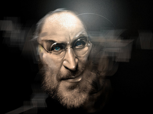 Really Nice Steve Jobs Illustration
