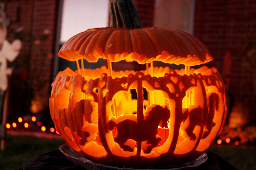 Seasonal Pumpkin Carvings