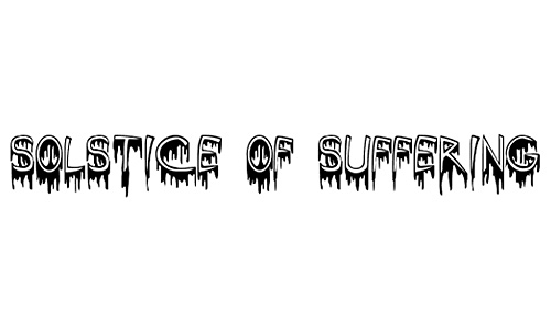 Solstice Of Suffering font
