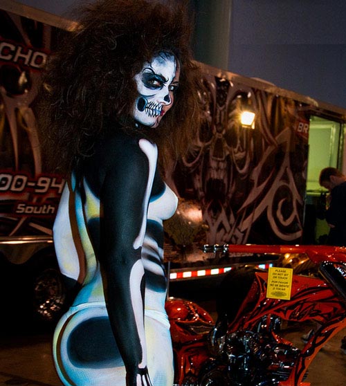 So Fierce Body Paint Art