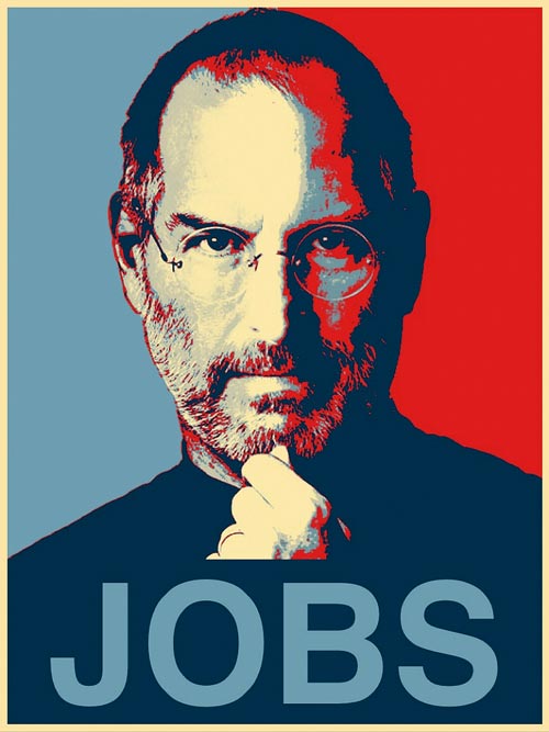 Naturally Amazing Steve Jobs Illustration