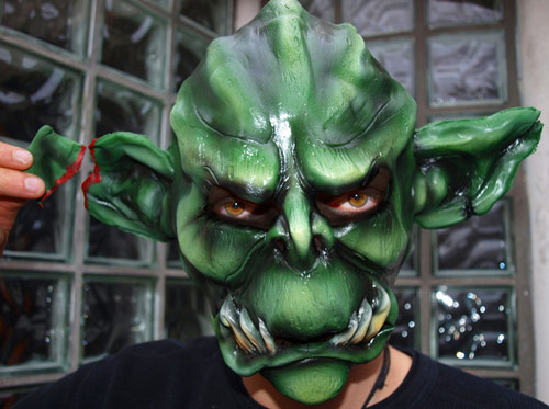 Nice But Scary Halloween Mask