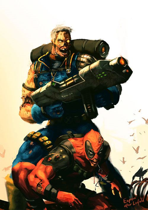 zombie cable deadpool