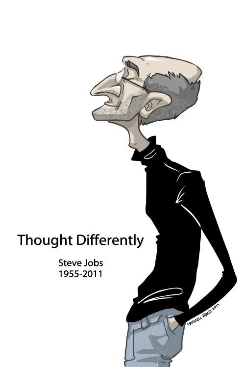 Pretty Nice Steve Jobs Illustration