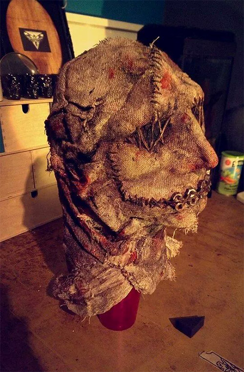 sack Halloween mask