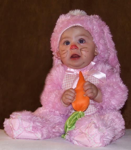 Very Glamorous Baby Halloween Photography