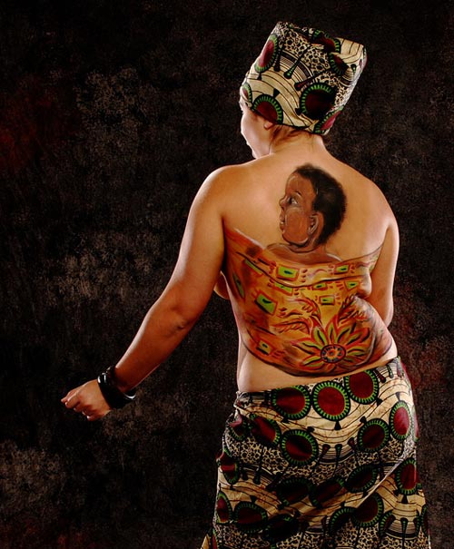 Meaningful Body Paint Art