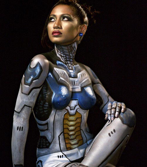 Really Nice Body Paint Art