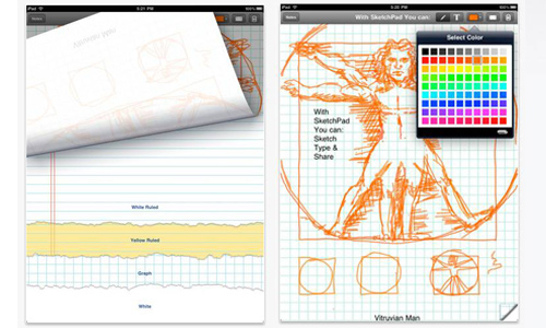 sketch pad app for ipad