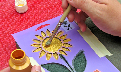 Make personalized greeting cards