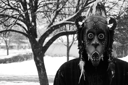 Shivering Halloween Mask
