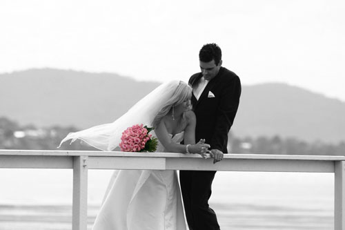 Very happy wedding photo width=