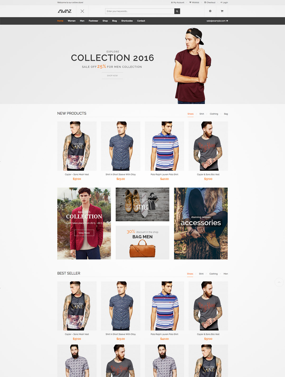 fashion themes ecommerce