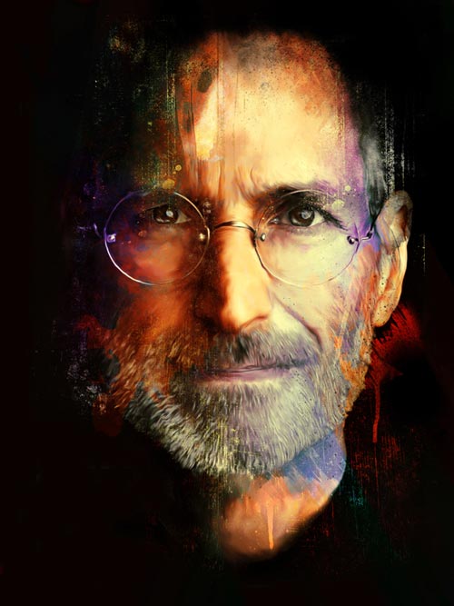 Astounding Steve Jobs Illustration