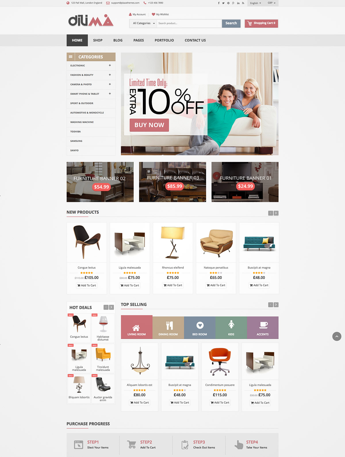 responsive mega store