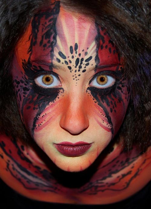 Amazingly Detailed Face Painting