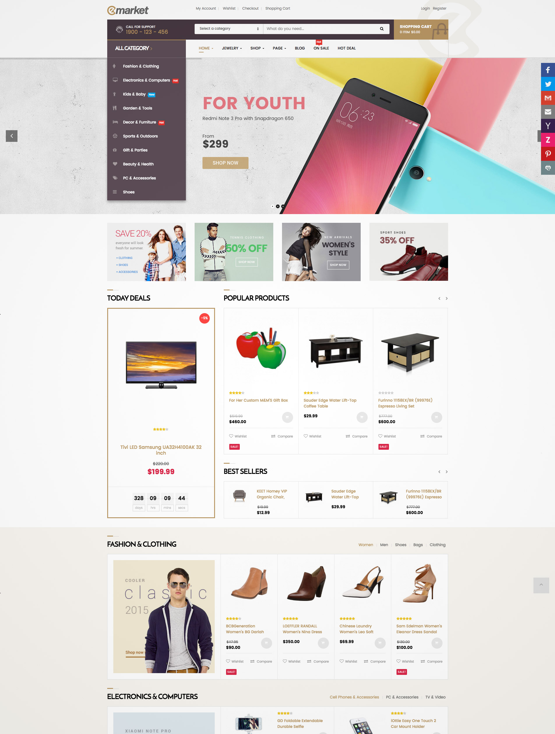 ecommerce wordpress theme