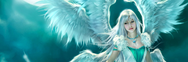 34 Gratifying Angelic-Themed Illustration Artworks