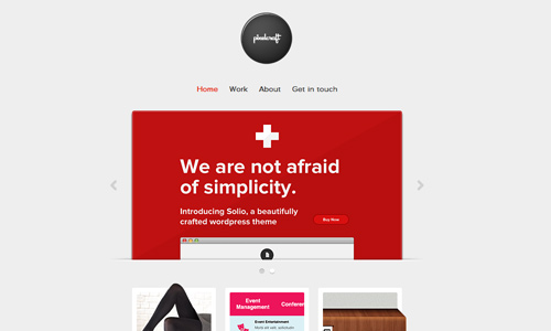 minimal web design inspiration