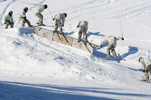 Skiing Sequence