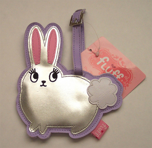 Bunny Luggage Tag