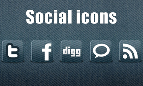 5 Free New Social Icons