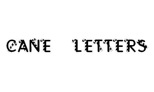 KR Cane Letters font