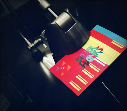 Simply Inspiring Colorful Business Card