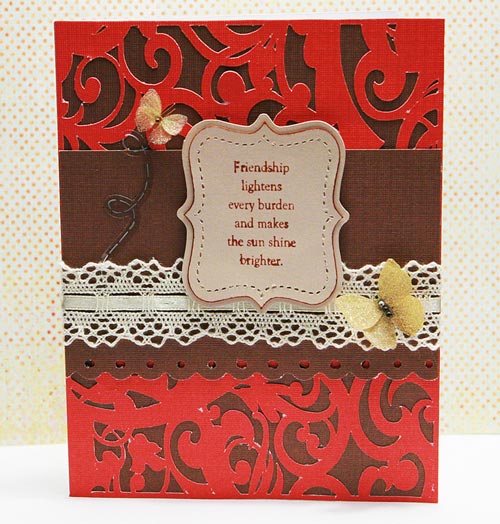 In demand friendship card 