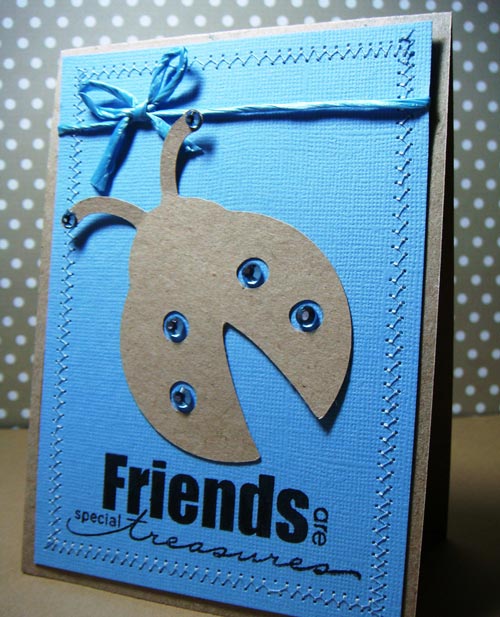 Well-Crafted friendship card