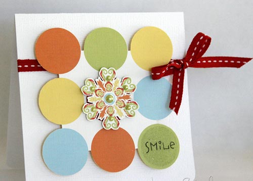 Smiling friendship card