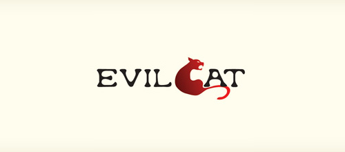 Evil Cat logo