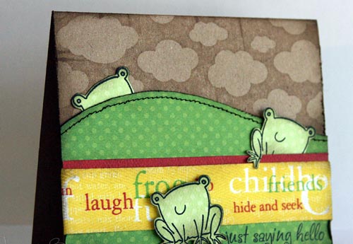 Endearing friendship card