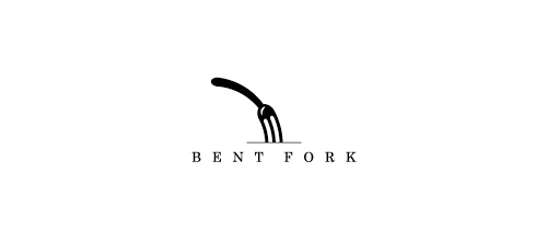 Bent fork logo