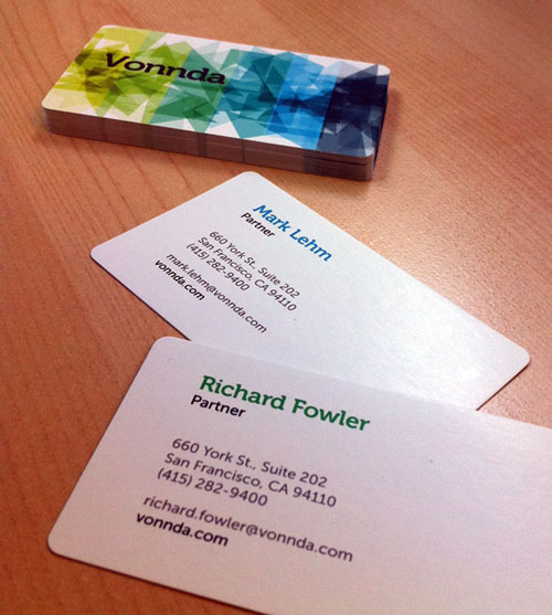 Favorable Colorful Business Card