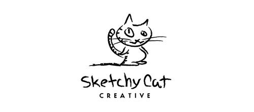 Sketchy Cat Creative logo
