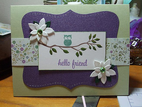  With love friendship card