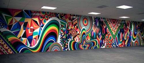 Very Awesome Mural Paint Art