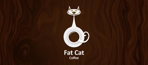 fatcat coffee logo