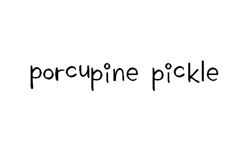 DK Porcupine Pickle font