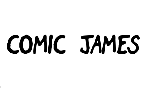 Comic James font