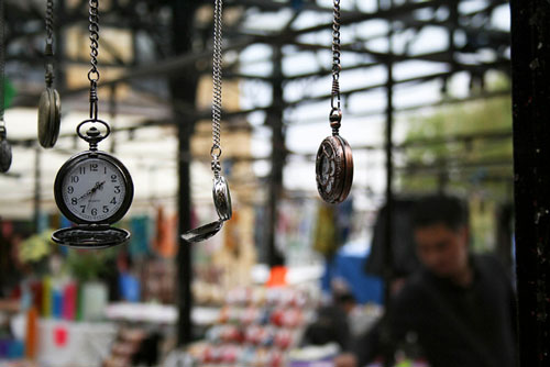 Cute amulet clock photo