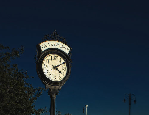 Decorative clock photography