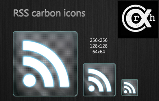 RSS carbon icons