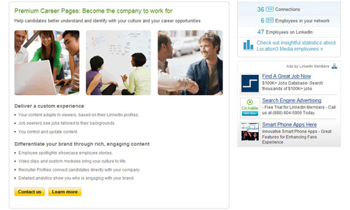 linkedin corporate site