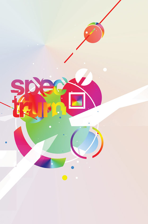 Creating a Spectrum Poster Design in Photoshop