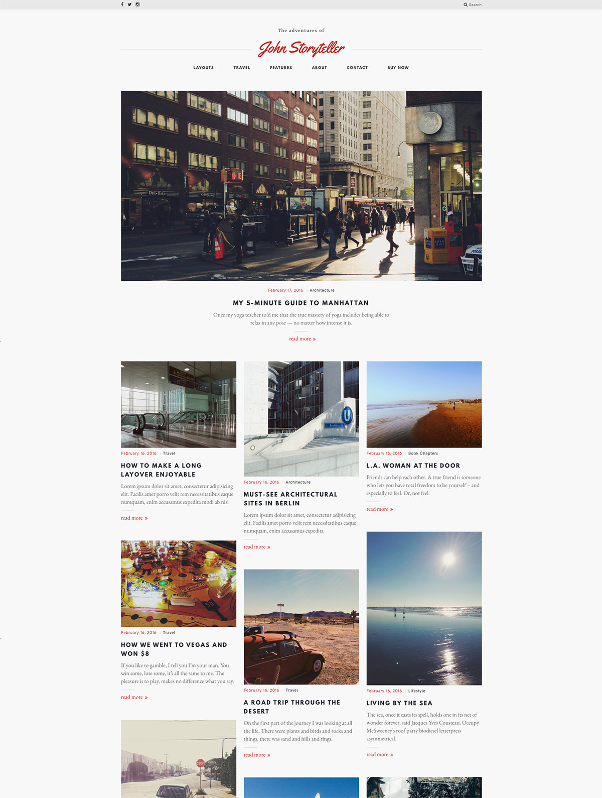 wordpress blog theme