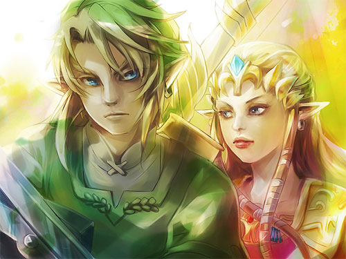 LoZ - Link and Zelda