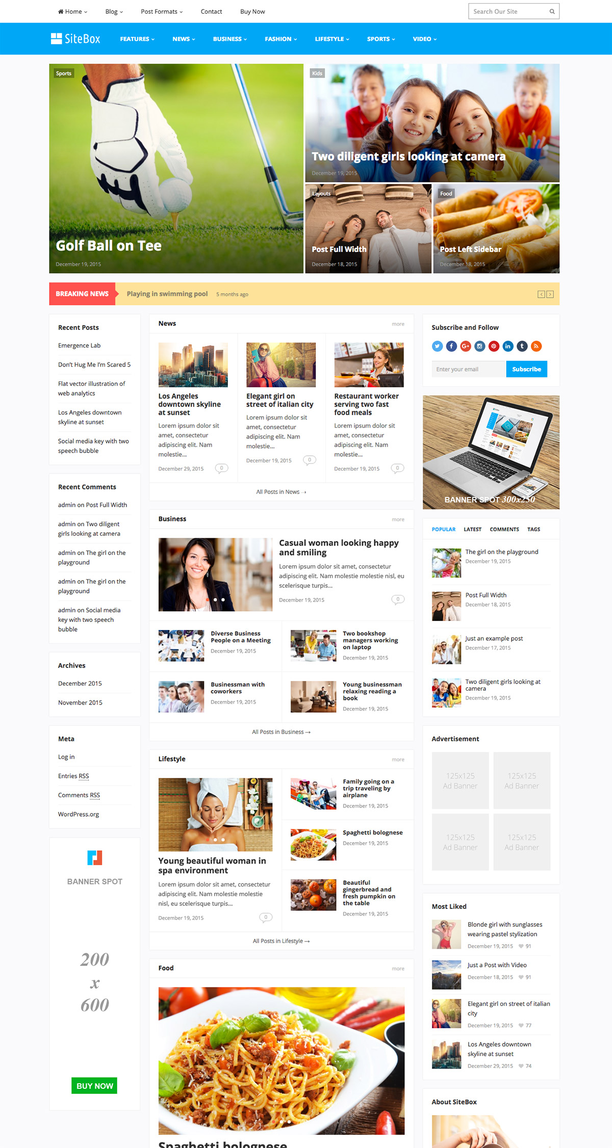 wordpress magazine theme