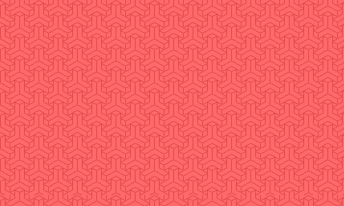 red pattern